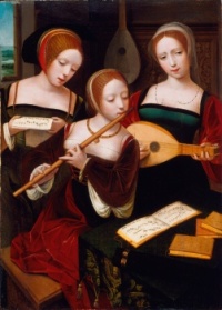 The master of the female half-lengths - Three Musicians