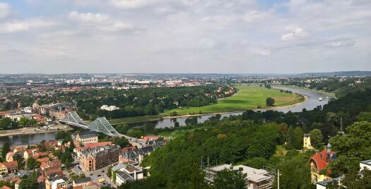 River Elbe, Dresden, Germany