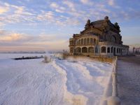 Constanta Casino in winter-Romania