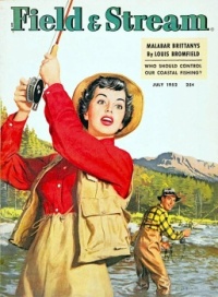 Field and Stream Magazine Cover July 1952