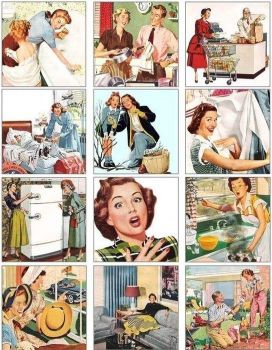 1950s Collage