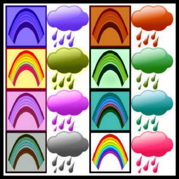 Rainbows and Rain - medium