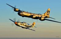 B-29 and P-51