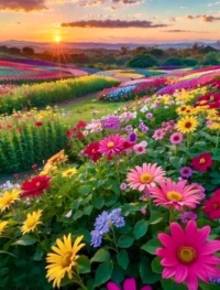 Field Of Flowers