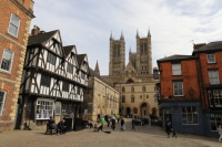 Castle Hill mit Cathedral, Lincoln
