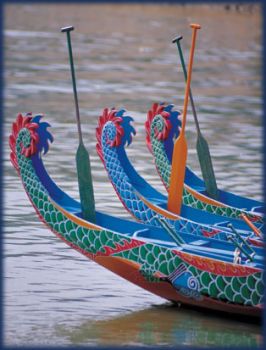 Dragon boats