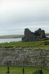 Ancient Ruins on Shetland Island