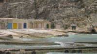 Boat houses, Inland Sea, Dwejra, Gozo