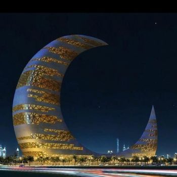 Crescent Moon Tower - Dubai