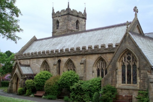 Solve Chorley Parish Church jigsaw puzzle online with 40 pieces