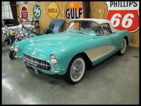 '57 Cascade Green Corvette