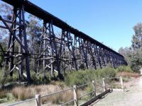 Historic Trestle Bridge Victoria