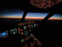 Sunrise from the Cockpit