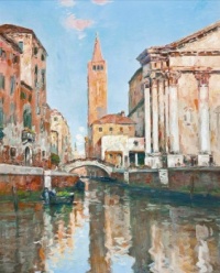 Maurice Bompard (French, 1857–1936), Vue de Venise