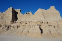 The Badlands National Park, in South Dakota