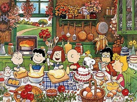 charlie brown happy thanksgiving