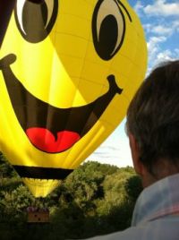 Hot air balloon ride new hampshire