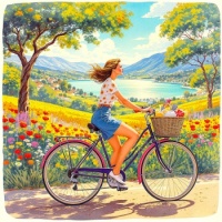 I Want to Ride My Bicycle - resize 9 - 600 pieces