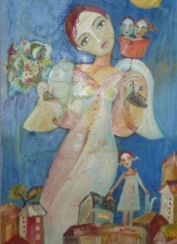 Folk Art  -  Artist Sandra Dooley