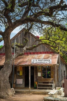 Luckenbach, Texas Post Office