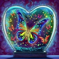 Butterflies in Glass