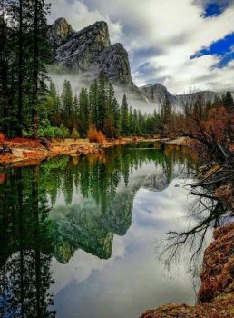 Reflection, Yosemite, California