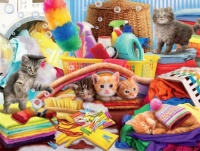 Laundry Cats #1