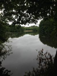The river 'Cure' right near the camping