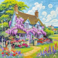 Wisteria Cottage - resize 9 - 600 pieces