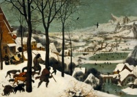 The Hunters in the Snow (1565)