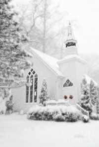 Winter Church in Norway