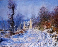 Road to Giverny in Winter (Huge)