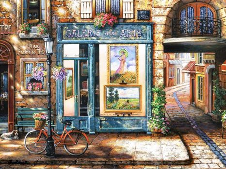 Solve Galerie Des Arts. Jigsaw Puzzle Online With 221 Pieces