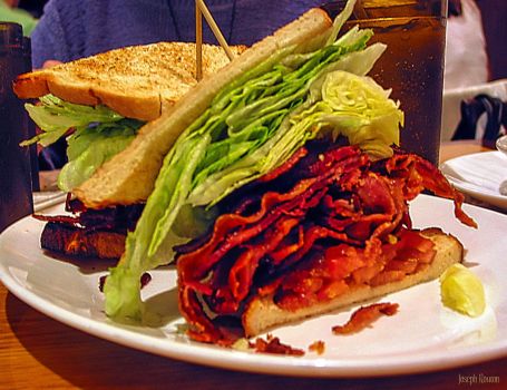 a BLT from the now defunct Carnegie Deli in New York City.