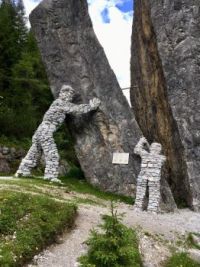 "Mother Earth" Sculpture in Tirol