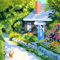 Just Around the Corner on Monhegan Island