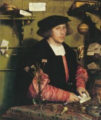 'Portrait Of Georg Gisze' By Hans Holbein the Younger