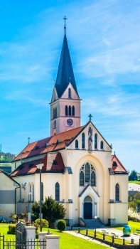 Igreja em Krapina, Croácia