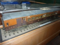 Bury Transport Museum - Model LYR 3rd Class Coach - Manchester UK