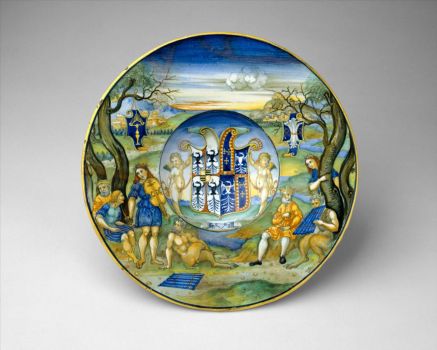 Armorial Plate: The Story of King Midas