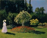 Claude Monet, Femme au jardin