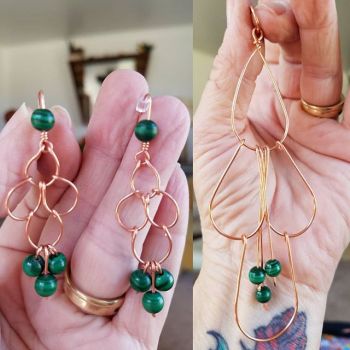 more malachite bead work