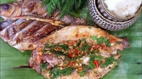 Ping Oua Pa : Laotian Grilled Stuffed Chili Fish