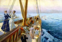 Julius LeBlanc Stewart--Yachting in the Mediterranean, 1896