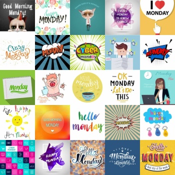 Solve Hello Monday jigsaw puzzle online with 324 pieces