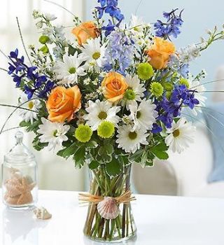 Happiness is : A Gorgeous Mix of Fresh Flowers.