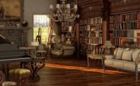 Victorian Home Library