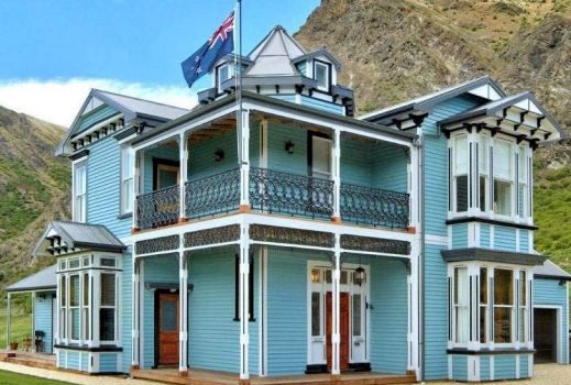 Relocated Victorian home in New Zealand