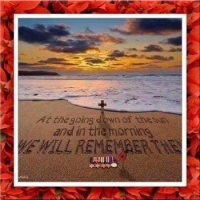 Today is ANZAC Day in Australia and New Zealand. Larger.