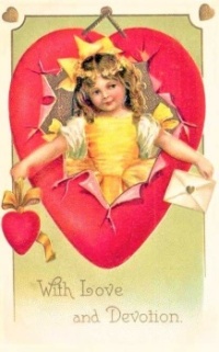 Themes Vintage illustrations/pictures - With Love and Devotion